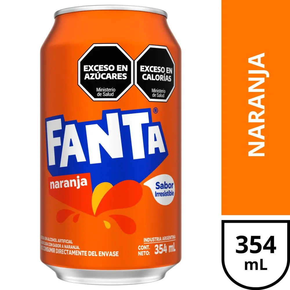 FANTA NARANJA LATA  354 ML